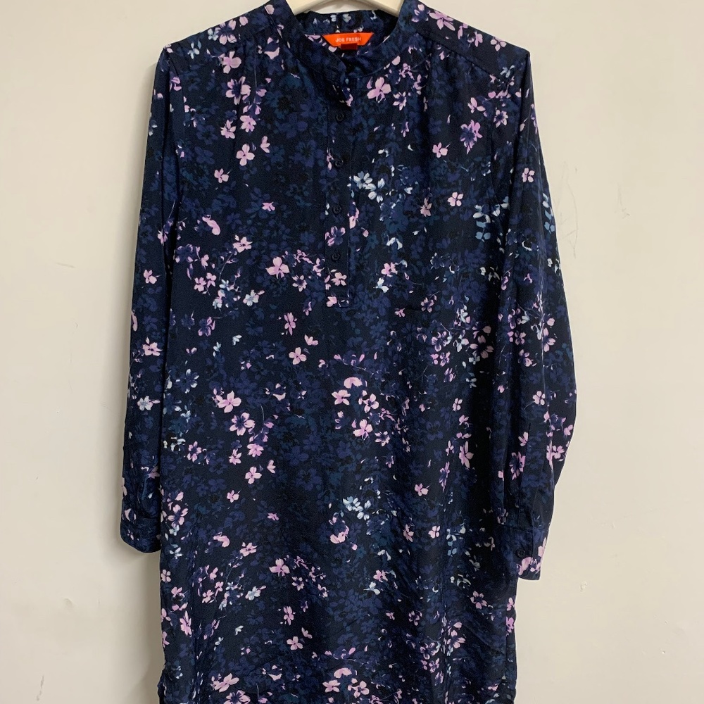Joe Fresh Floral Shirt Dress